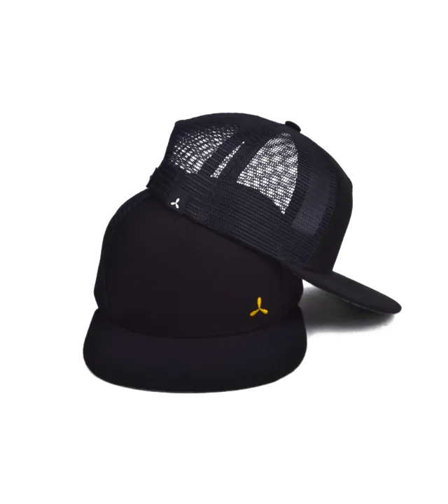 airvape-ninja-hat-cap-basecap-unisex-7-panel-schwarz image 1
