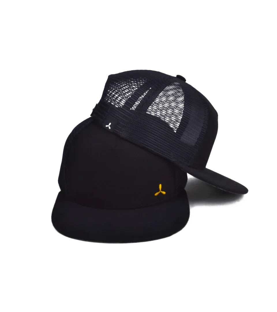 airvape-ninja-hat-cap-basecap-unisex-7-panel-schwarz image 1