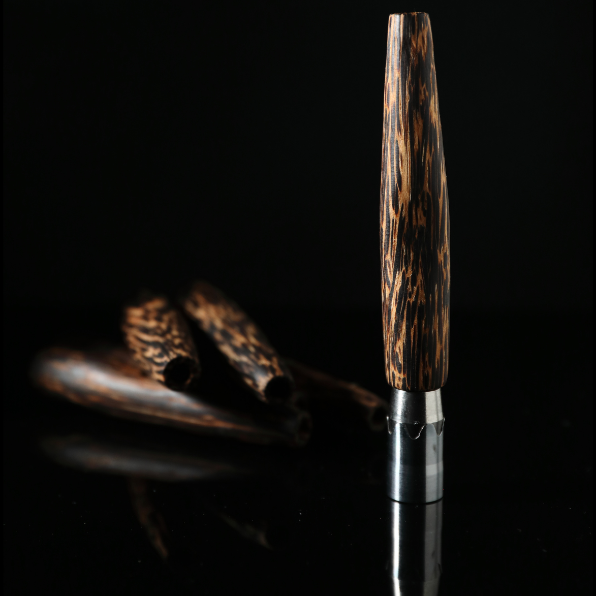 camouflet-convector-straight-stem-mundst-ck-black-palm-wood image 2