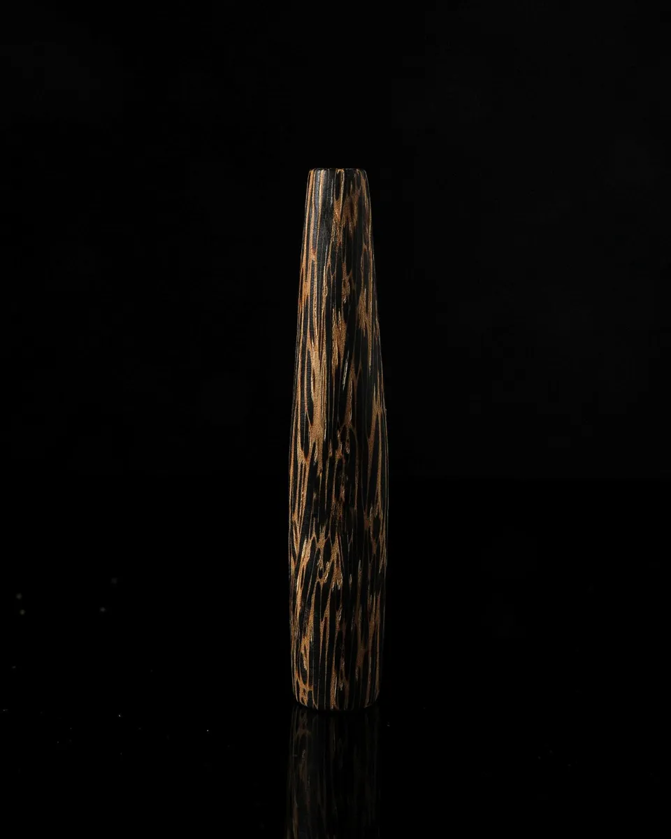 camouflet-convector-straight-stem-mundst-ck-black-palm-wood image 1