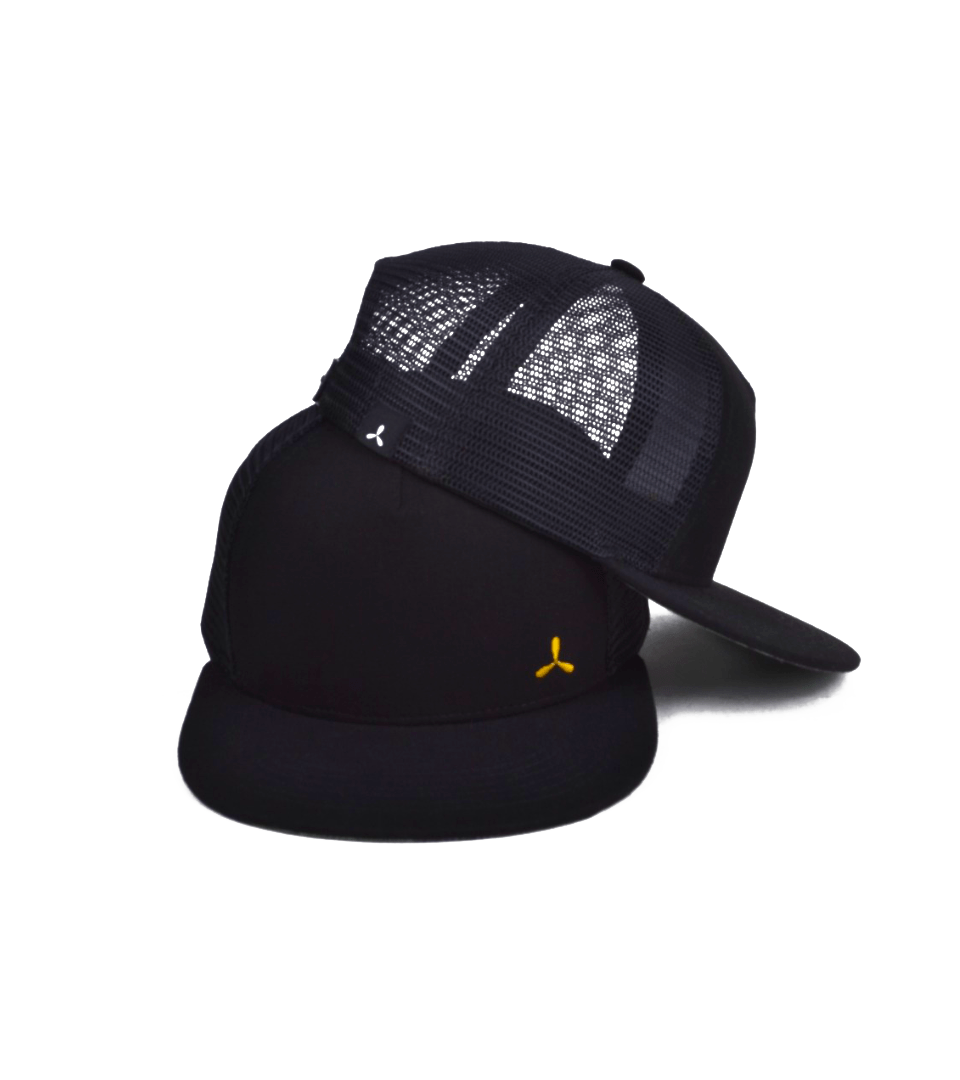 airvape-ninja-hat-cap-basecap-unisex-7-panel-schwarz image 1