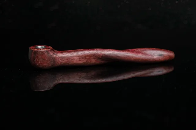 camouflet-convector-double-helix-stem-purpleheart-holz image 1