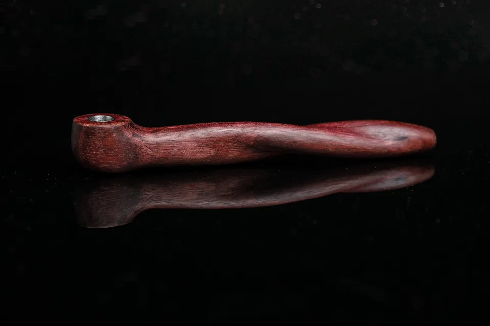 camouflet-convector-double-helix-stem-purpleheart-holz image 1