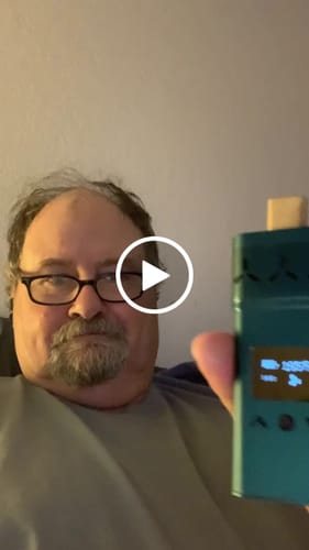 Flach in der Tasche